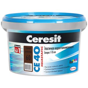 Затирка Ceresit СЕ-40 т.шоколад 2кг.