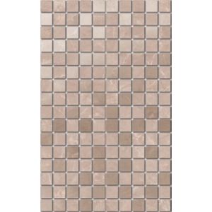 Плитка ММ6360 Гран Пале беж мозаичный декор 25х40