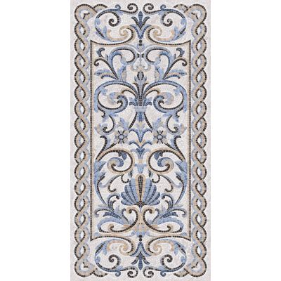 Керамогранит SG590902R Мозаика синий декорированный 119.5х238.5