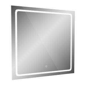 Зеркальная панель Diborg Leonie сенсор, антипар (ширина 100 см) 77.1107