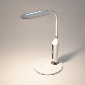 Лампа настольная светодиодная Eurosvet 80419/1 белый с беспроводной зарядкой