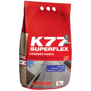 Клей плиточный Litokol SuperFlex K77 5кг