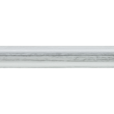 Карниз DDA Dolce 28 металлопластиковый Белое серебро 1,6м