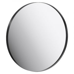 Зеркало Aqwella RM Л8/BLK RM0208BLK черной в металлической раме