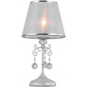 Лампа настольная Rivoli Neve 2012-501 серебро