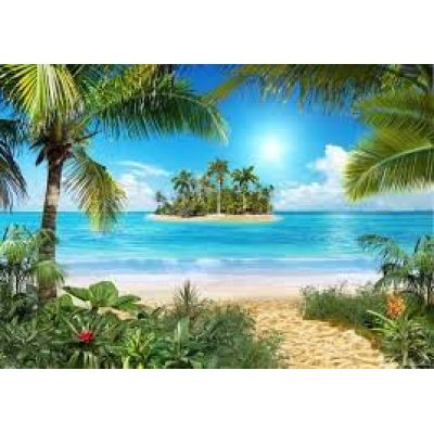 Фотообои Твоя Планета Тропический пляж Люкс 9л 2,91x2,04м