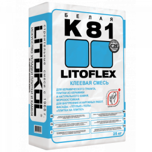 Клей плиточный Litokol  LitoFlex K81  25кг