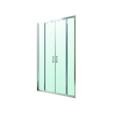 Душевая дверь BERGES Porta 063102 1400-1600х1950мм, прозрачное стекло, регулирующий профиль