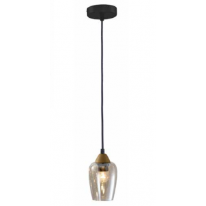 Светильник подвесной (подвес) Rivoli Gera 5045-201 черный/золото