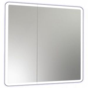 Зеркало-шкаф Континент Emotion LED 800Х800 с датчиком движения