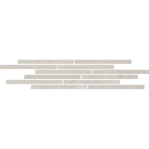 Плитка T025/11206 Карму св.-серый мозаичный декор 75х15