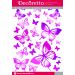Декор Decoretto АЕ 4002 Розовые бабочки