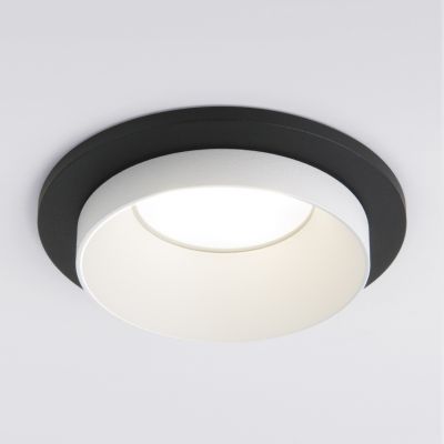 Точечный светильник Elektrostandard 114 MR16 белый/черный