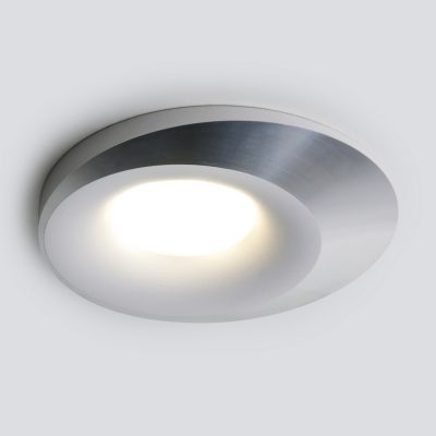Точечный светильник Elektrostandard 124 MR16 белый/серебро