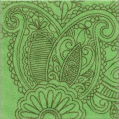 Плитка AD/B 92/1221T декор Тантра зеленый, уценка