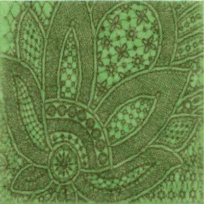 Плитка AD/B 93/1221T декор Тантра зеленый, уценка