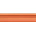 Плитка BLB002 Багет оранжевый бордюр 20х5