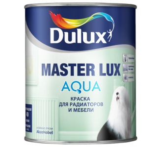 Краска для мебели и радиаторов dulux master lux aqua 40