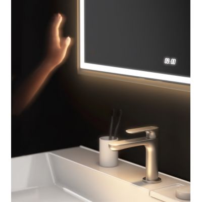 Зеркало Kerama Marazzi Tecno TE.mi.70 с подсветкой LED 70, с функцией антизапотевание, белое глянцевое